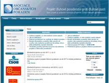 Tablet Screenshot of dluhy.obcanskeporadny.cz