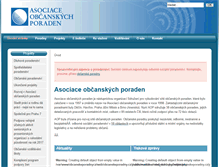 Tablet Screenshot of obcanskeporadny.cz
